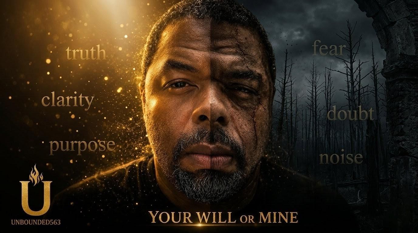 Your Will or Mine: truth, clarity, and purpose against fear, doubt, and noise